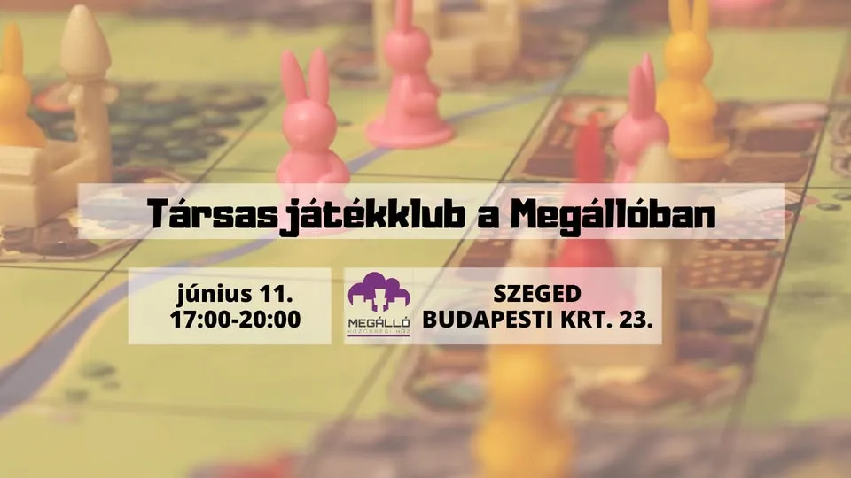 A board game club at the Stop